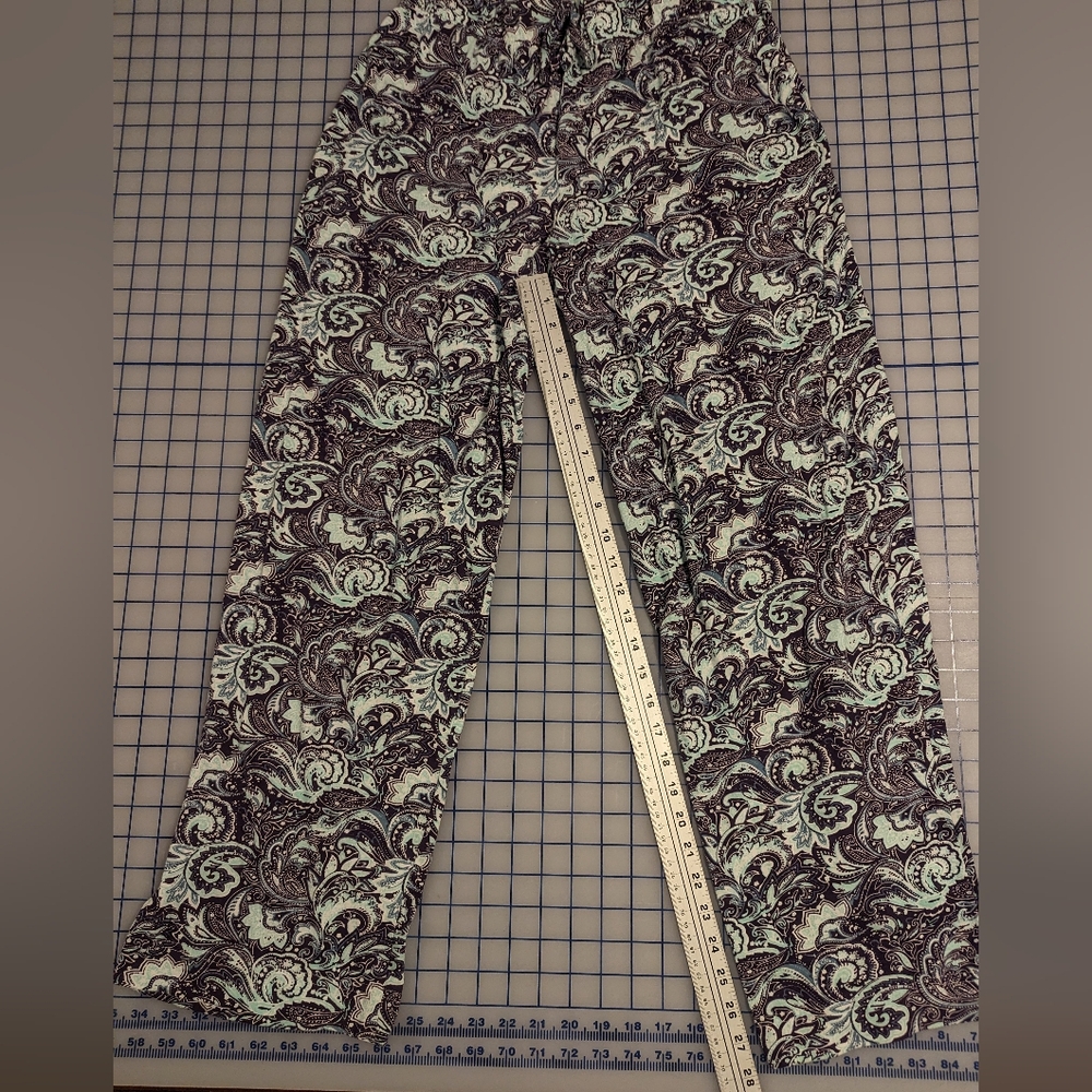 Jockey sz M paisley casual pants